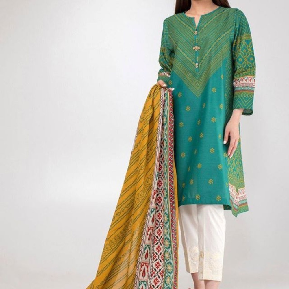 Printed Kurta paired with Dupatta